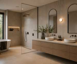bathroom infinity design